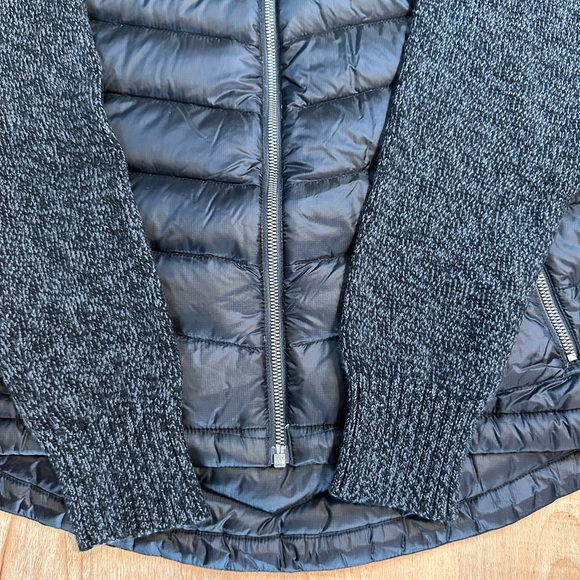 L.L. Bean PERTEX Downtek Women's Jacket Knit Sleeves Quilted Puffer Size L REG - Picture 10 of 15